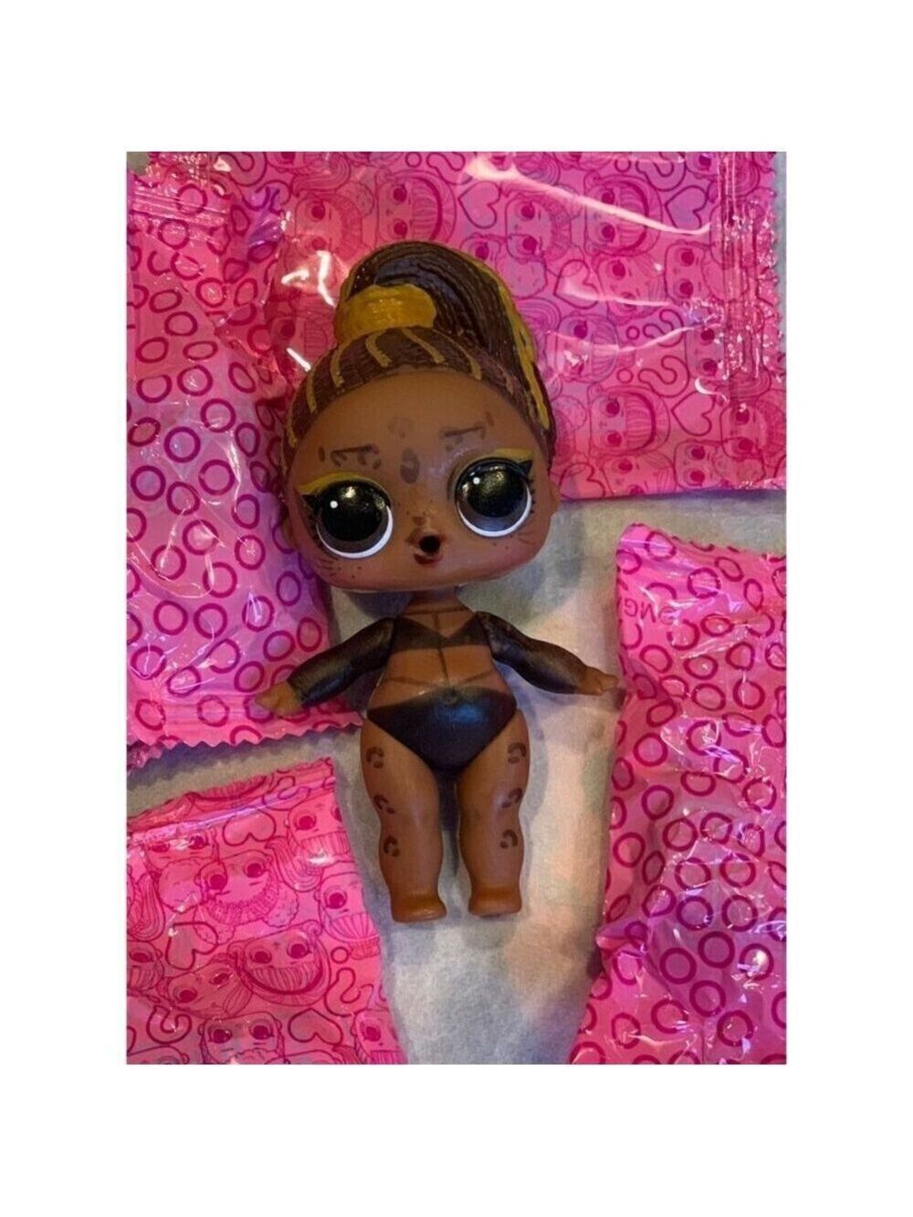 LOL Surprise Collectible Doll Eye Spy Under Wraps Fierce Color Changer Toy Gift